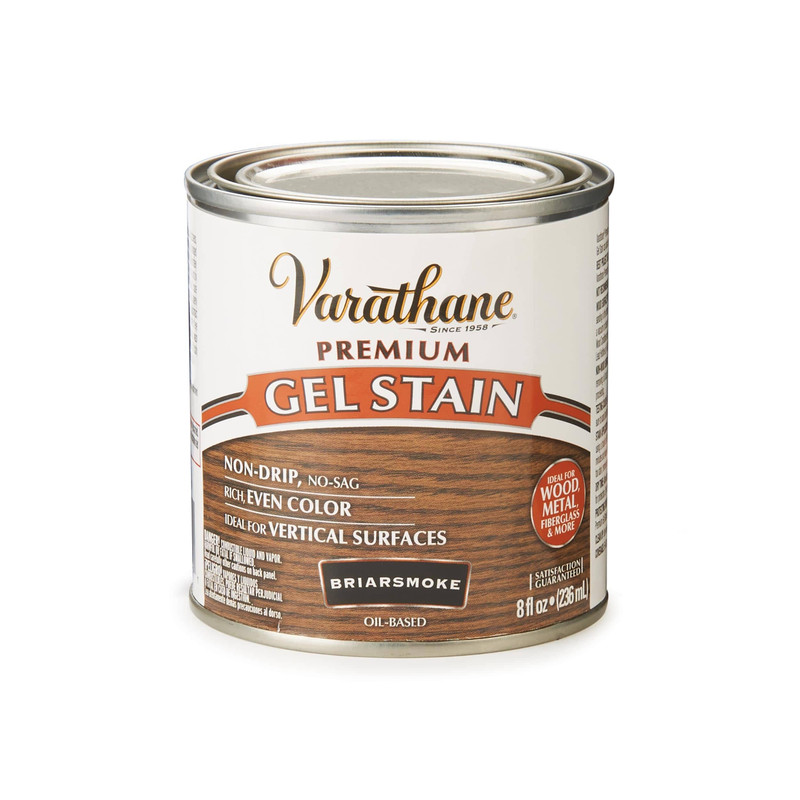 Premium Gel Stain - Oil Based - Color:Briarsmoke - Size:8-oz